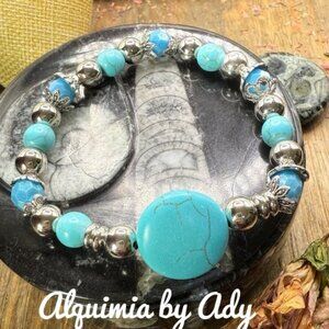 Alquimia Turquoise and Silver Bracelet